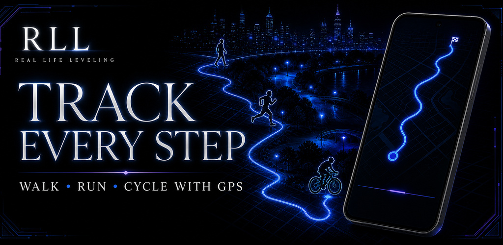 RLL walking, running and cycling GPS tracker
